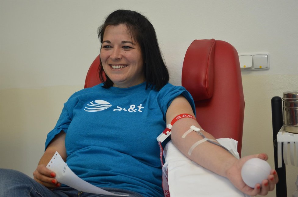 Vanessa Garcia (28) ze španělské Navarry je mezi prvními devíti cizinci v historii, kteří kdy na Moravě darovali krev.