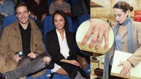 Karolína se pochlubila zásnubním prstenem od Vladimíra Polívky.