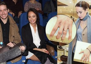 Karolína se pochlubila zásnubním prstenem od Vladimíra Polívky.