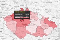 Mapa zločinu: Praha je ráj sexuálních násilníků. Nejvíc se vraždí na jižní Moravě