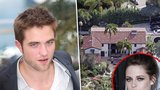 Upíří sídlo je na prodej! Pattinson se zbavuje vzpomínek na nevěrnou Kristen