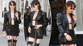 Kristen Stewart se oblékla jako domina.