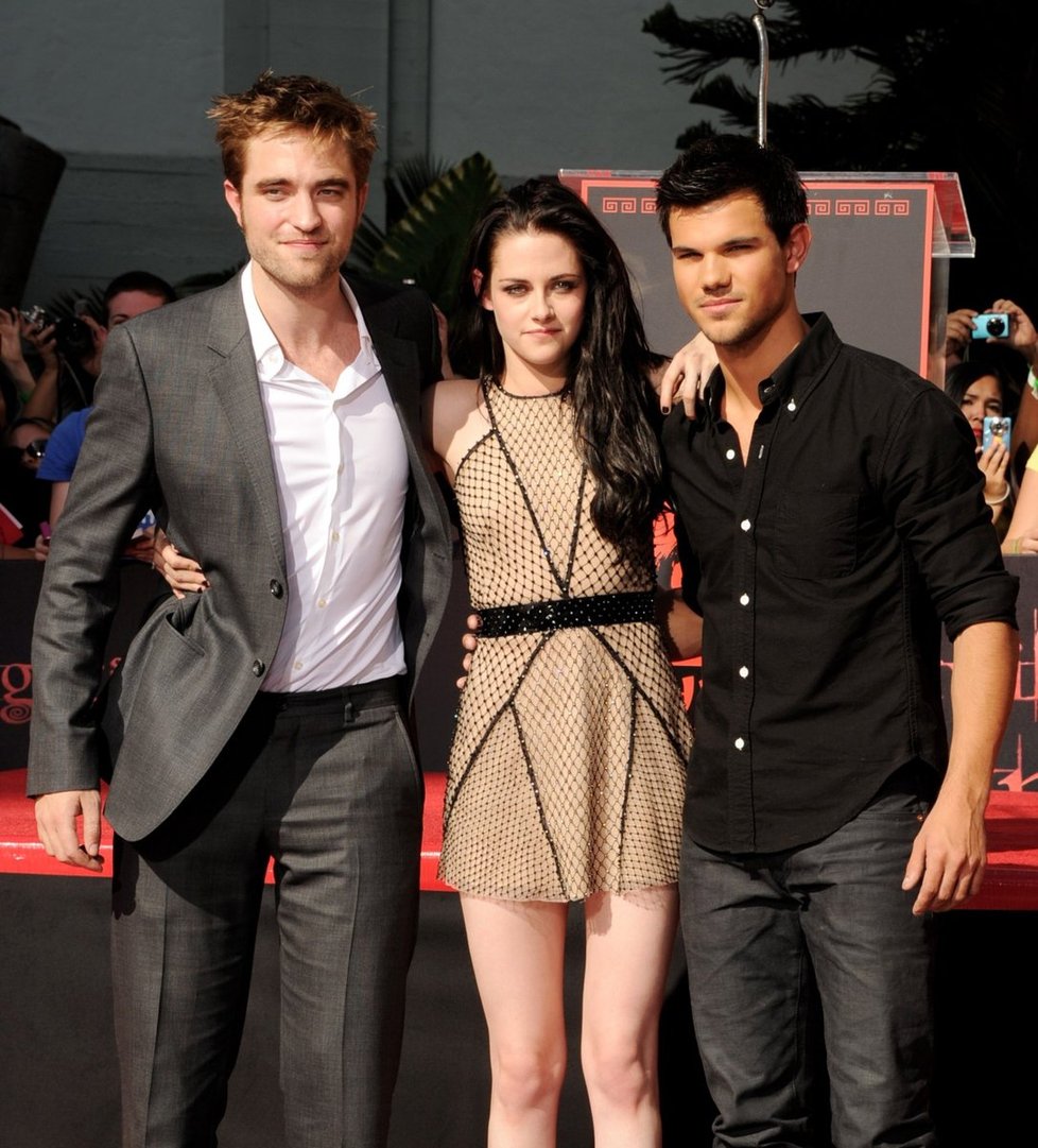Herci ze snímku Twilight byli obtisknout své nohy a ruce