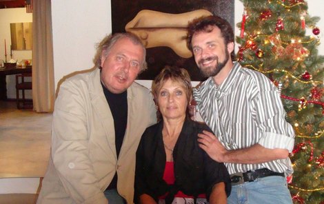 Kristian Kodet, Olga Matušková a mladý Walda.