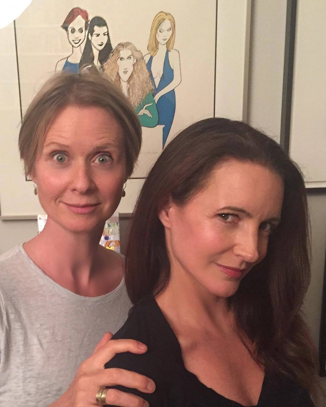 Kristin Davis a Cynthia Nixon