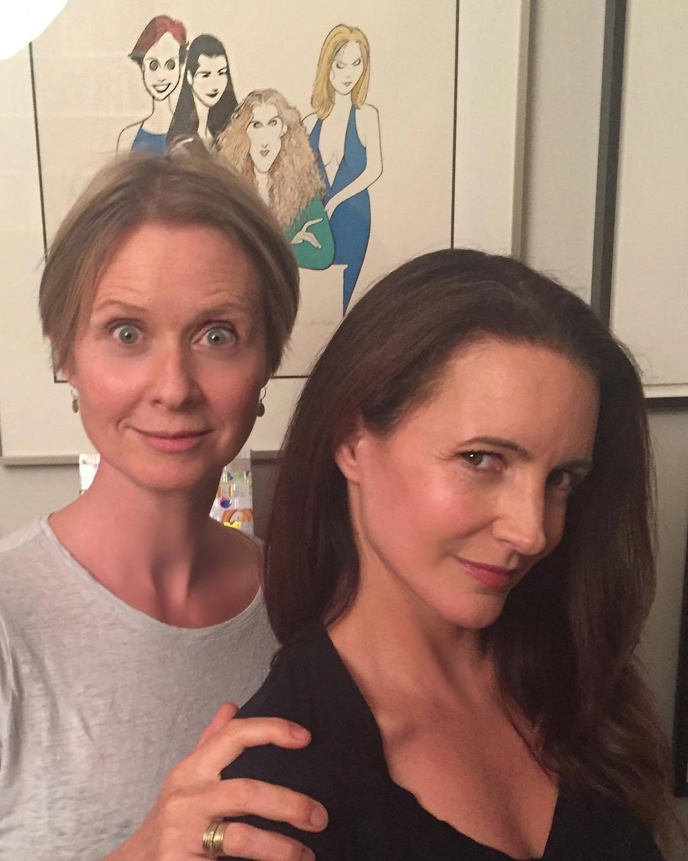 Kristin Davis  a Cynthia Nixon