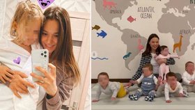 Supermáma Kristina (23) si za rok pořídila 20 dětí: Potomků touží mít sto!