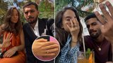Kristína Svarinská se zasnoubila. Pohádková princezna ukázala prsten