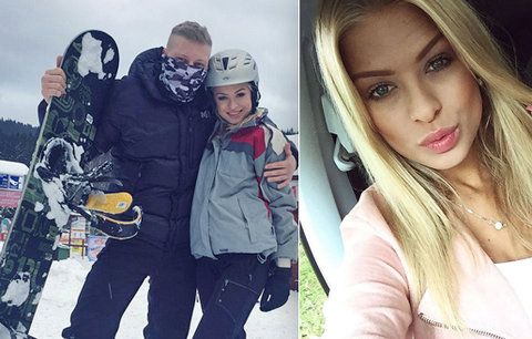 Miss Kristýna Kubíčková poprvé na lyžích: Zatím se učím mezi dětmi