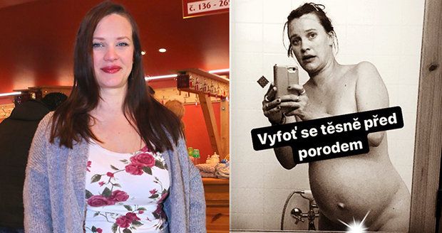 Kristýna Leichtová a její další šokující foto: „Selfie“ 18 minut před porodem dcery!