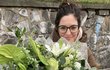 Kristýna Ryška dostává od fanynek květiny