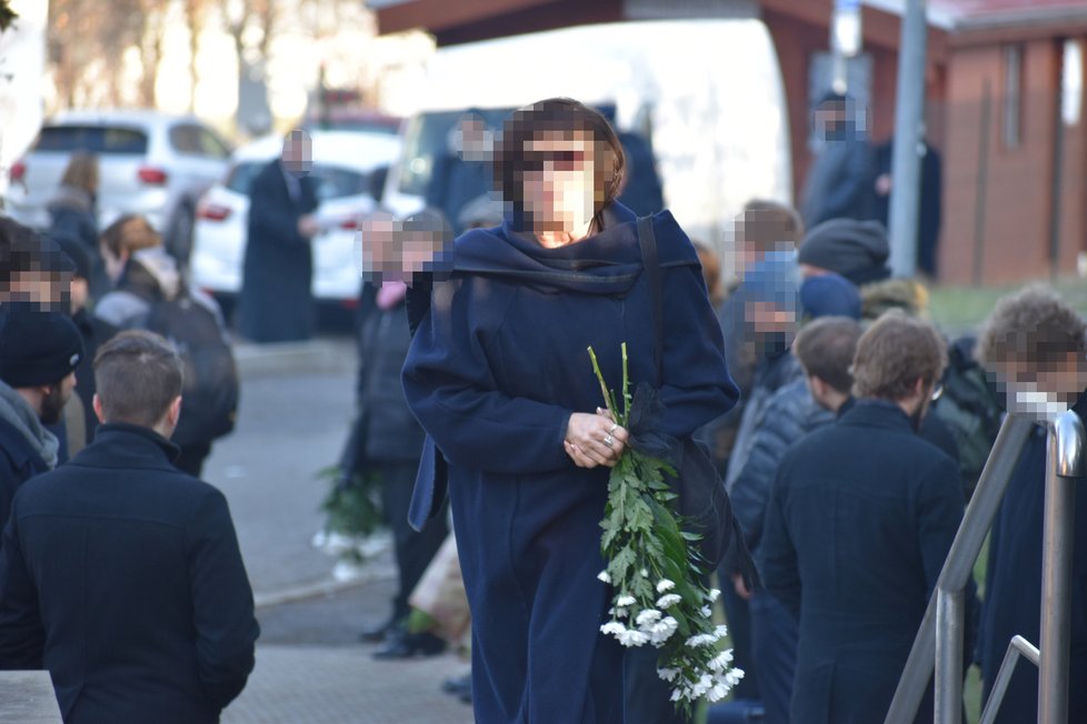 Pohřeb docenta Jaroslava Křivánka (6. 12. 2019)