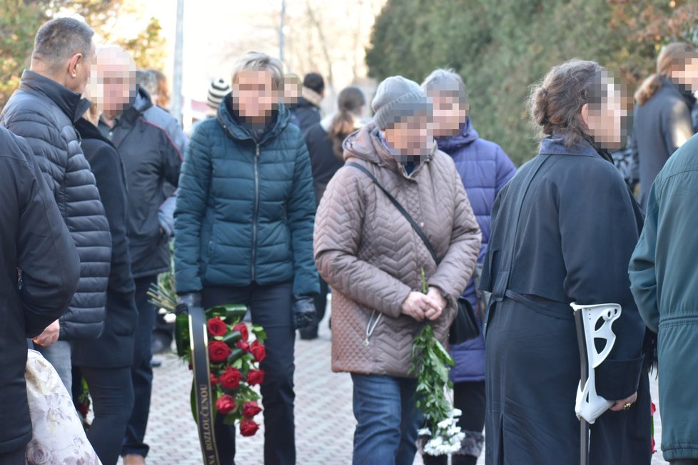 Pohřeb docenta Jaroslava Křivánka (6. 12. 2019)