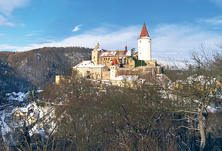 Dominantou CHKO Křivoklátsko je stejnojmenný hrad Křivoklát.