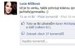 Těhotenstvím se Lucie pochlubila na internetu.