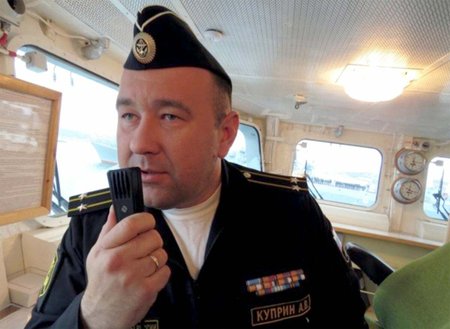 Kapitán potopeného křižníku Moskva Anton Kuprin