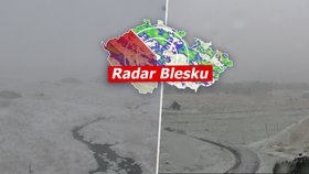 Krkonoše zasypal první letošní sníh! Přišel o měsíc dřív než loni, sledujte radar Blesku