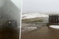 „Potopa“ u slavné Luční boudy v Krkonoších: Tohle tam nepamatují! A voda se valí do údolí