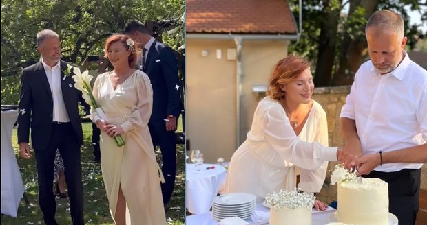 Lenka Krobotová se vdala.