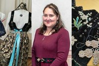 Ivana udržuje tradici a krásu těšínských krojů: Ručně je vyšívá už 16 let