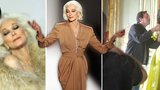 Kluka z české vesnice milují hvězdy: Fotil s mrchou Alexis z Dynastie i nejstarší modelku Carmen Dell'Orefice (82)