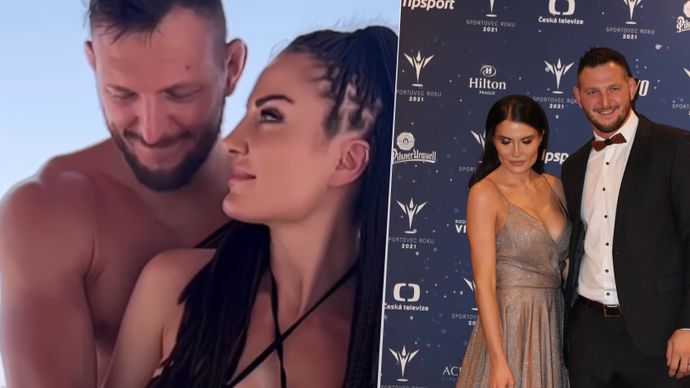 Lukáš Krpálek si se ženou žíval žhavé katarské slunce