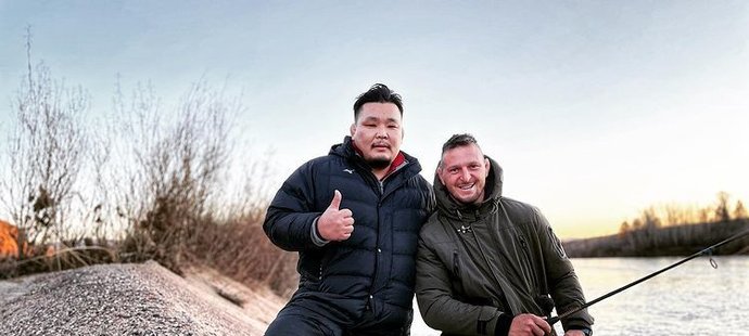 V Mongolsku Lukáš Krpápelek nezapomněl ani na své oblíbené rybaření