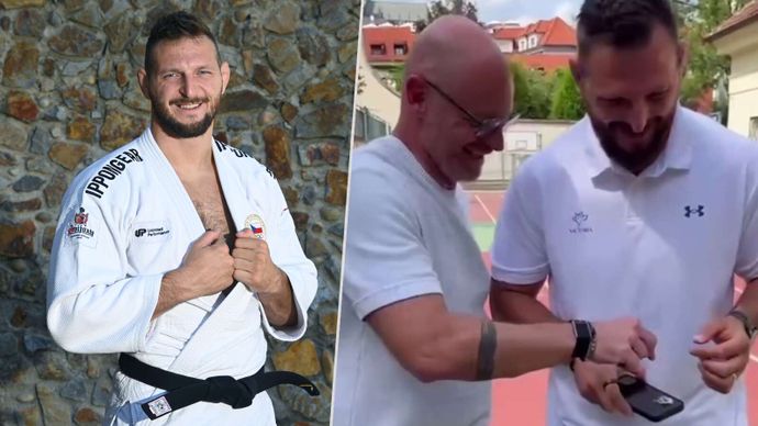 Natáčení reklamy odnesl Lukášův telefon.