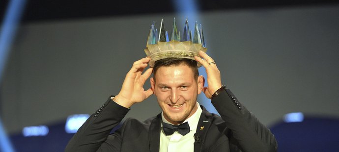 Král všech českých sportovců za rok 2016 je judista Lukáš Krpálek