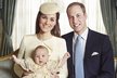 Hrdí rodiče William a Kate s rozesmátým malým princem Georgem