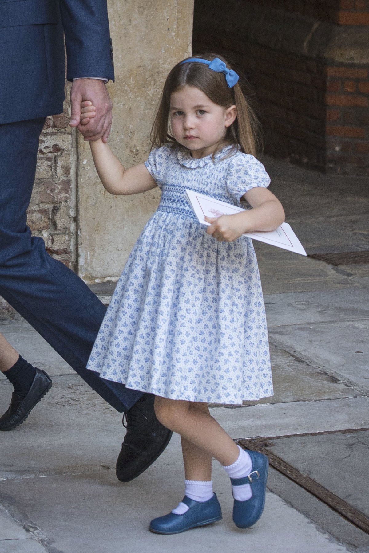 Princezna Charlotte na křtinách prince Louise