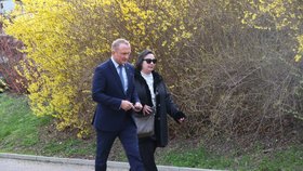 Ivana Zemanová s Vladimírem Krulišem v FN Motol