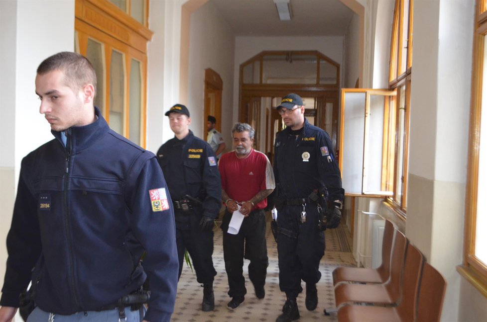 Staršího z útočníků na policisty v Krupce teplický soudce poslal včera do vazby.