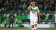 Útočník Wolfsburgu Max Kruse létá v maléru