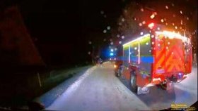 Na místě už při příjezdu horské služby byli hasiči.