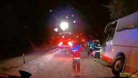 Nikomu se naštěstí nic nestalo.