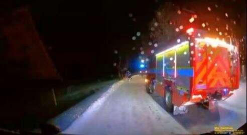 Na místě už při příjezdu horské služby byli hasiči.