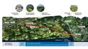 Krušnohorský tunel na modelu reliéfu. V nejhlubším místě bude až 600 metrů pod povrchem. Krušnohorský tunel na modelu reliéfu. V nejhlubším místě bude až 600 metrů pod povrchem.