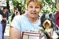 Osmdesátikilový pes roztrhal na výstavě jorkšíra šampióna: Ninouška stáhl z kůže, pláče chovatelka a žádá čtvrt milionu