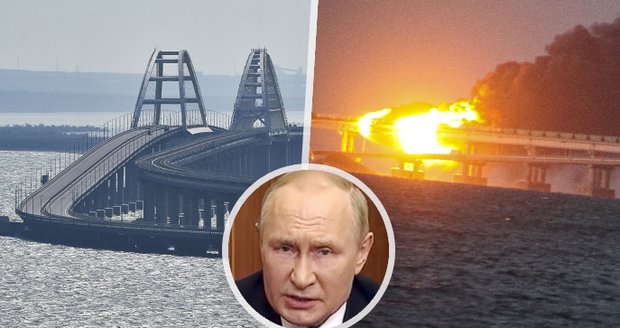 Kerčský most: Co ukázal útok na symbol okupace Krymu? Ruskou velkohubost, míní analytik 