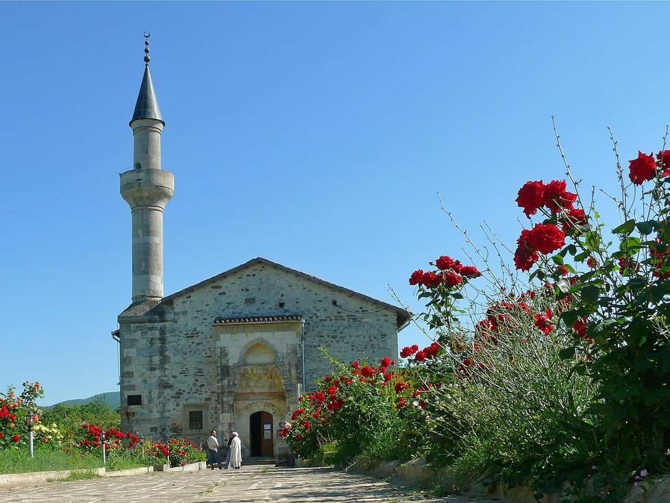 Mešita Ozbega Chána z roku 1314, jedna z nejstarších na Krymu.