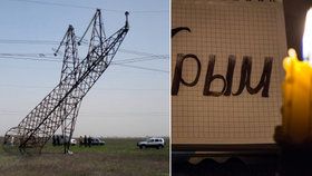 Krym je bez elektřiny. Rusko vyhlásilo nouzový stav.