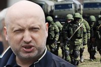 Úřadující prezident Ukrajiny Turčynov: Naši vojáci musí bránit vlast!