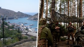 Rusové se připravují na boj o Krym. Povolávají místní občany k obranným liniím a platí jim za opevňování.