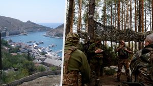 Rusové se chystají na bitvu o ukradený Krym. Budují opevnění, hrabou zákopy