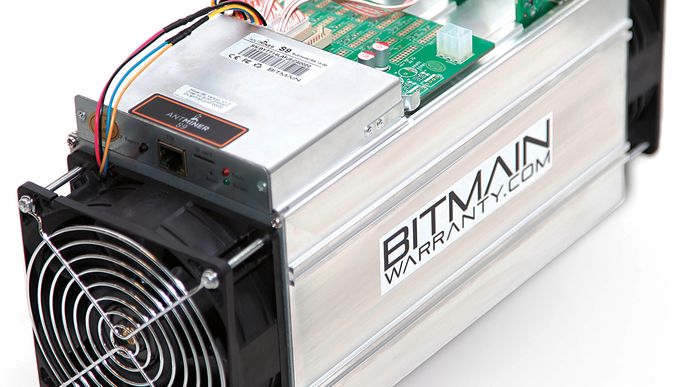 Bitcoinový ASIC miner od firmy Bitmain