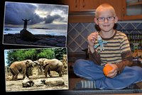 Nejmladší fotograf Česka: Kryštof (7) pomáhá dražbou fotek zaplaveným