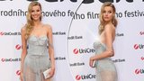 Misska Krystyna Pyszková na party: Neposlušná bradavka!