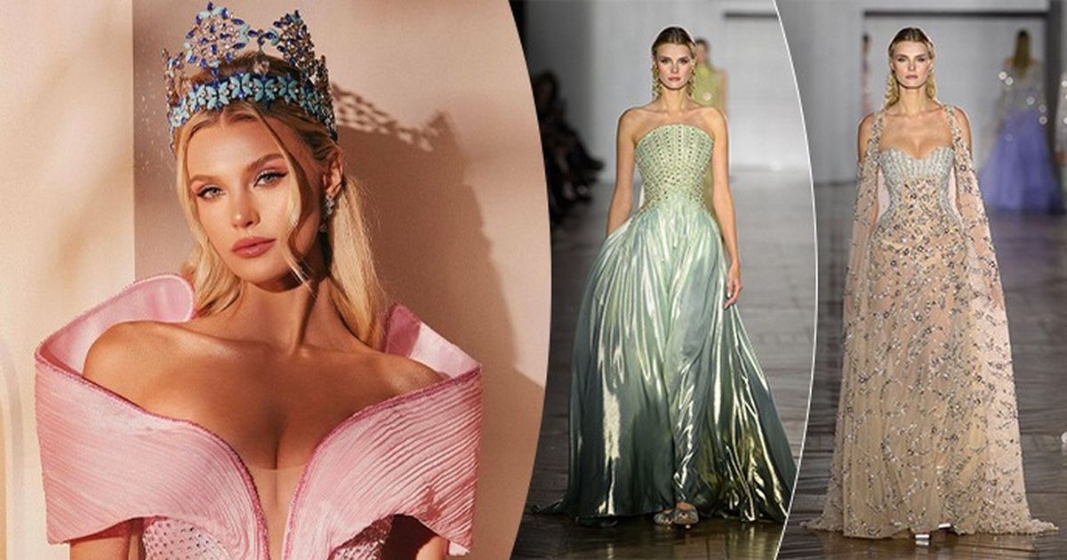 Miss Mundo Krystyna Pyszková: estrella de la semana de la moda de París