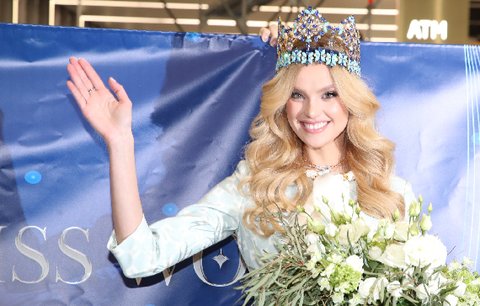 Miss World Krystyna Pyszková: Po triumfu konečně doma! 